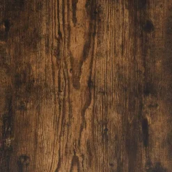 vidaXL skostativ 48x38x97,5 cm konstrueret træ røget egetræsfarve