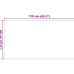 vidaXL Skridsikker tæppe af kunstig kaninpels OLITE Lyserød Polyester