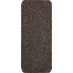 vidaXL skridsikre trappemåtter 15 stk. 60x25 cm rektangulær brun