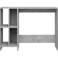 vidaXL skrivebord 102,5x35x75 cm konstrueret træ betongrå