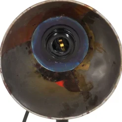 vidaXL skrivebordslampe 25 W 18x18x60 cm E27 flerfarvet
