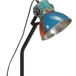 vidaXL skrivebordslampe 25 W 18x18x60 cm E27 flerfarvet