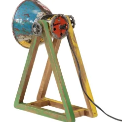 vidaXL skrivebordslampe 25 W 30x17x40 cm E27 flerfarvet