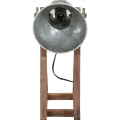 vidaXL skrivebordslampe 30x17x40 cm 25 W E27 vintagesølv