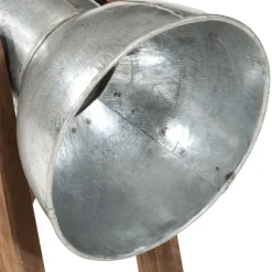 vidaXL skrivebordslampe 30x17x40 cm 25 W E27 vintagesølv