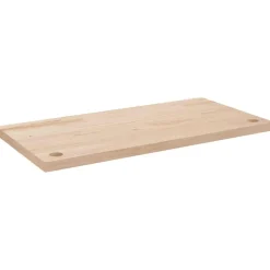vidaXL skrivebordsplade 80x40x2,5 cm massivt fyrretræ