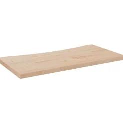 vidaXL skrivebordsplade 80x40x2,5 cm massivt fyrretræ
