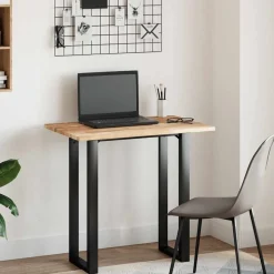 vidaXL skrivebordsplade 80x50x2 cm ubehandlet massivt akacietræ