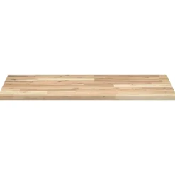 vidaXL skrivebordsplade 80x50x2 cm ubehandlet massivt akacietræ
