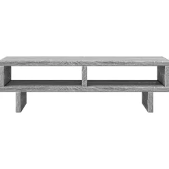 vidaXL skærmholder 50x27x15 cm konstrueret træ grå sonoma