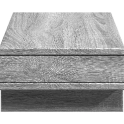 vidaXL skærmholder 50x27x15 cm konstrueret træ grå sonoma