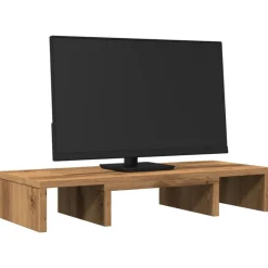 vidaXL skærmholder 60x24x10,5 cm konstrueret træ kunsteg
