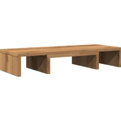 vidaXL skærmholder 60x24x10,5 cm konstrueret træ kunsteg