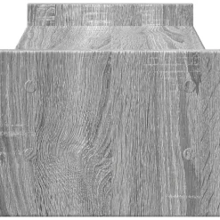 vidaXL skærmholder 50x27x20 cm konstrueret træ grå sonoma