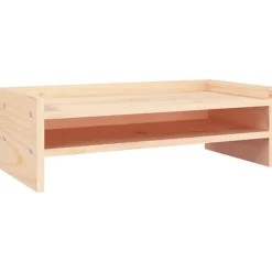 vidaXL skærmholder 50x24x16 cm massivt fyrretræ