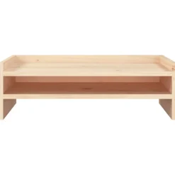 vidaXL skærmholder 50x24x16 cm massivt fyrretræ