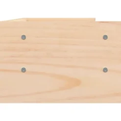 vidaXL skærmholder 50x24x16 cm massivt fyrretræ
