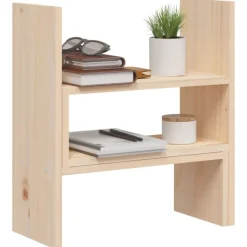 vidaXL skærmholder (39-72)x17x43 cm massivt fyrretræ
