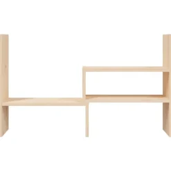 vidaXL skærmholder (39-72)x17x43 cm massivt fyrretræ