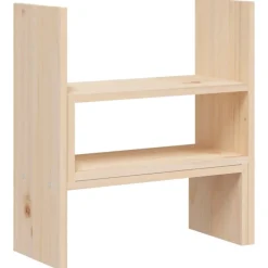 vidaXL skærmholder (39-72)x17x43 cm massivt fyrretræ