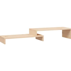 vidaXL skærmholder (52-101)x22x14 cm massivt fyrretræ