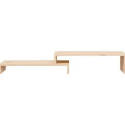 vidaXL skærmholder (52-101)x22x14 cm massivt fyrretræ