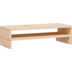 vidaXL skærmholder (52-101)x22x14 cm massivt fyrretræ