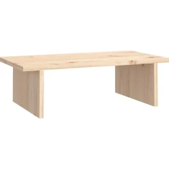 vidaXL skærmholder 50x27x15 cm massivt fyrretræ