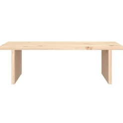 vidaXL skærmholder 50x27x15 cm massivt fyrretræ
