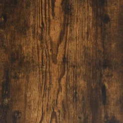 vidaXL skærmstander 55x23x14 cm konstrueret træ røget egetræsfarve
