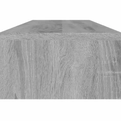 vidaXL skærmstander 100x24x13 cm konstrueret træ grå sonoma-eg