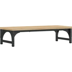 vidaXL skærmstander 55x23x14 cm konstrueret træ sonoma-eg