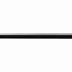 vidaXL Skruemonterede dørbørste tætninger 2 pcs Sølv 100 cm