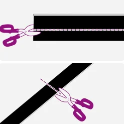 vidaXL Skruemonterede dørbørste tætninger 2 pcs Sølv 100 cm