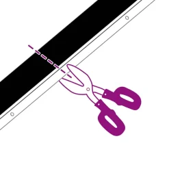 vidaXL Skruemonterede dørbørste tætninger 2 pcs Sølv 100 cm
