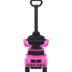vidaXL skubbe-gåbil G63 pink