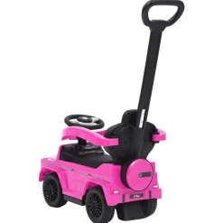 vidaXL skubbe-gåbil G63 pink