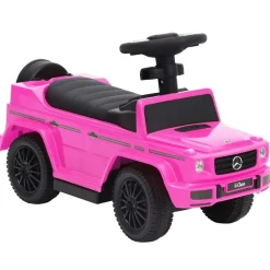 vidaXL skubbe-gåbil G63 pink