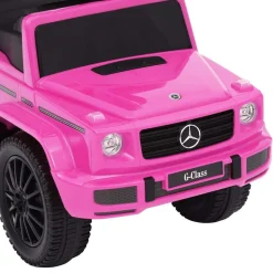 vidaXL skubbe-gåbil G63 pink