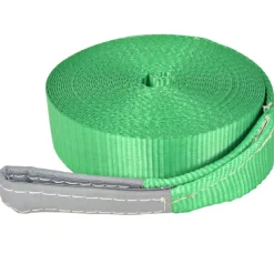 vidaXL slackline 15 m x 50 mm 150 kg grøn