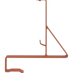 vidaXL Snebeskyttelse Støtte Rød 29,5 x 3 x 34,5 cm Stål