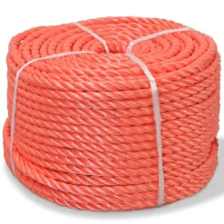 vidaXL snoet reb i polypropylen 10 mm 100 m orange