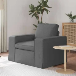vidaXL Sofa Mørkegrå 103 x 80 x 82 cm Stof