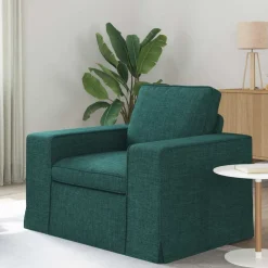 vidaXL Sofa Mørkegrøn 103 x 80 x 82 cm Stof