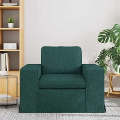 vidaXL Sofa Mørkegrøn 103 x 80 x 82 cm Stof