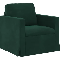 vidaXL Sofa Mørkegrøn 78 x 78 x 80 cm Fløjl