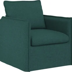 vidaXL Sofa Mørkegrøn 195 x 82 x 85 cm Stof
