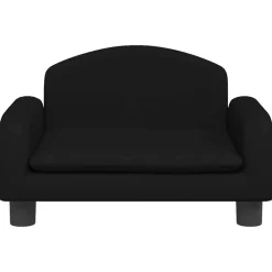 vidaXL sofa til børn 50x40x30 cm stof sort