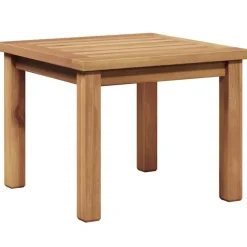 vidaXL Sofabord Brun 45 x 45 x 36 cm Massiv Teaktræ