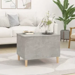vidaXL sofabord 60x44,5x45 cm konstrueret træ betongrå
